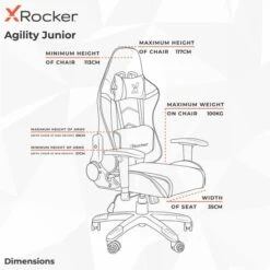 X Rocker Agility Junior Esports Gaming Chair -Furniture Sale Store 30795927 alt09