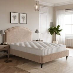 Ella Timeless Velvet Bed Frame -Furniture Sale Store 30800096 alt02