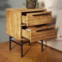 Bryant 2 Drawer Bedside Table -Furniture Sale Store 30801932 alt02