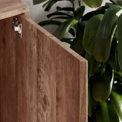 Fulton Tall 4 Door Small Cabinet, Pine -Furniture Sale Store 30803110 alt04