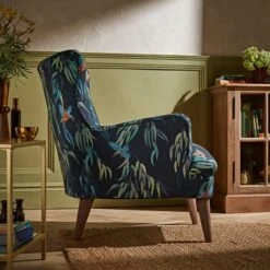 Marlow Kingfisher Print Occasional Armchair -Furniture Sale Store 30804570 alt01