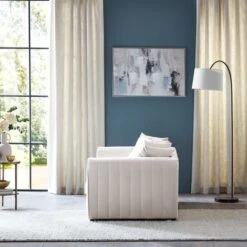 Blake Opulent Velvet Curved Arm Quilted 2 Seater Sofa -Furniture Sale Store 30808267 alt04