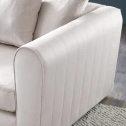 Blake Opulent Velvet Curved Arm Quilted 2 Seater Sofa -Furniture Sale Store 30808267 alt06