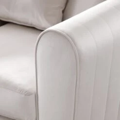 Blake Opulent Velvet Curved Arm Quilted 2 Seater Sofa -Furniture Sale Store 30808267 alt07