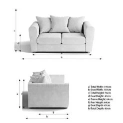 Blake Opulent Velvet Curved Arm Quilted 2 Seater Sofa -Furniture Sale Store 30808267 alt09