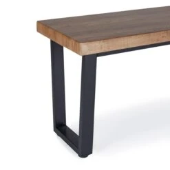 Freddie Long Side Table, Rustic Wood Effect 7 Freddie Long Side Table, Rustic Wood Effect -Furniture Sale Store 30809246 alt03