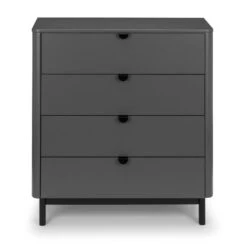 Chloe 4 Drawer Chest, Grey -Furniture Sale Store 30809994 alt03