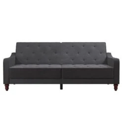 Vintage Velvet Tufted Double Futon -Furniture Sale Store 30812122 alt04