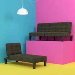 Adalynn Linen Chaise Lounge -Furniture Sale Store 30812702 alt02