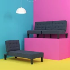 Adalynn Linen Chaise Lounge -Furniture Sale Store 30812703 alt02