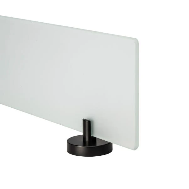 Epsom Flexi-FixTM Matt Black Glass Shelf 4 Epsom Flexi-FixTM Matt Black Glass Shelf - Image 4
