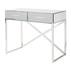 Pacific Rocco 2 Drawer Mirrored Dressing Table -Furniture Sale Store 30821544 alt02