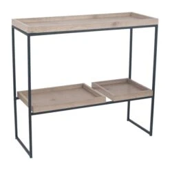 Pacific Gallery Lam Console Table, Light Wood Effect 6 Pacific Gallery Lam Console Table, Light Wood Effect -Furniture Sale Store 30821738 alt02