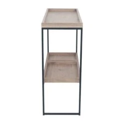 Pacific Gallery Lam Console Table, Light Wood Effect 7 Pacific Gallery Lam Console Table, Light Wood Effect -Furniture Sale Store 30821738 alt03