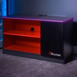X Rocker Carbon Tek TV Media Cabinet With Neo Fibre LED For TVs Up To 42" -Furniture Sale Store 30822317 alt01