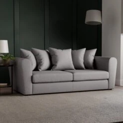 Blake Soft Texture Fabric 3 Seater Sofa -Furniture Sale Store 30830635 alt01