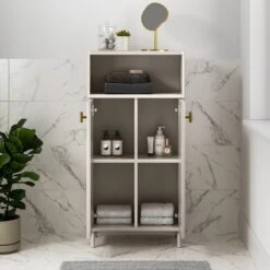 Elsie Tall Bathroom Cabinet 39 Elsie Tall Bathroom Cabinet -Furniture Sale Store 30831343 alt01