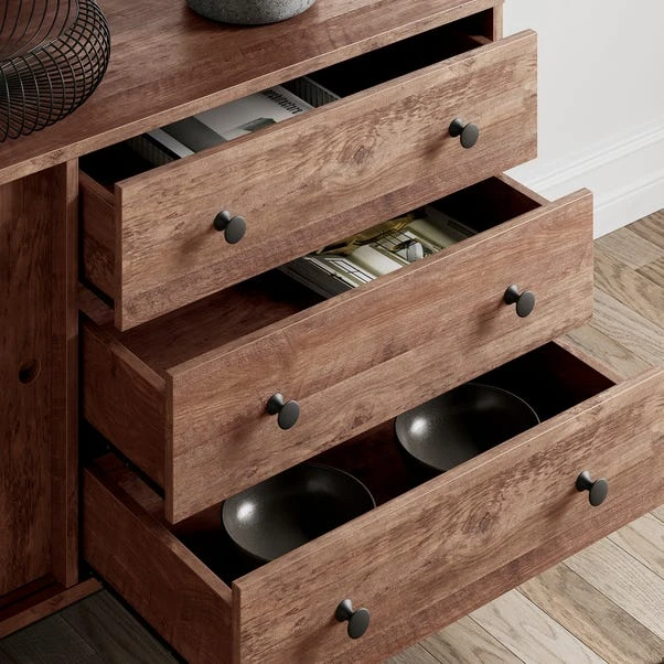 Fulton Extra Wide Sideboard, Pine 3 Fulton Extra Wide Sideboard, Pine - Image 3