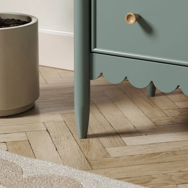 Remi Wide 6 Drawer Chest, Lilypad Green 5 Remi Wide 6 Drawer Chest, Lilypad Green - Image 5