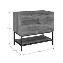 Fulton Vanity Unit, Pine Effect -Furniture Sale Store 30832385 alt09