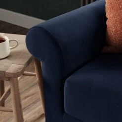 Bettie Velvet 3 Seater Double Sofa Bed -Furniture Sale Store 30833519 alt03