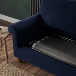 Bettie Velvet 3 Seater Double Sofa Bed -Furniture Sale Store 30833519 alt04