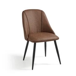 Set Of 2 Luna Dining Chairs, Faux Leather -Furniture Sale Store 30842644 alt06