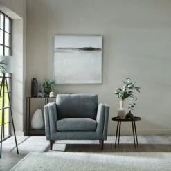 Anton Snuggle Chair, Tonal Weave -Furniture Sale Store 30847023