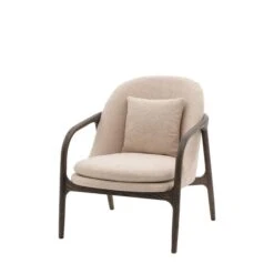 Aurora Fabric Wooden Arm Accent Chair -Furniture Sale Store 30850877 alt03