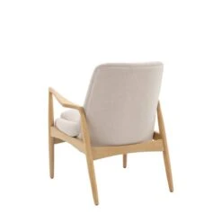 Callar Linen Wooden Arm Accent Chair 10 Callar Linen Wooden Arm Accent Chair -Furniture Sale Store 30850879 alt04