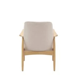 Callar Linen Wooden Arm Accent Chair 11 Callar Linen Wooden Arm Accent Chair -Furniture Sale Store 30850879 alt05