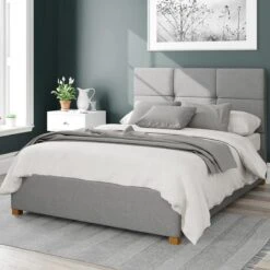 Caine Eire Ottoman Bed Frame, Linen -Furniture Sale Store 30852107