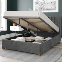 Grant Firenze Velour Ottoman Bed Frame -Furniture Sale Store 30852479 alt01
