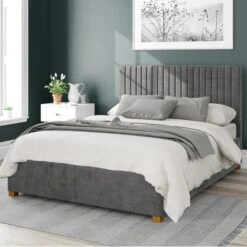 Grant Firenze Velour Ottoman Bed Frame -Furniture Sale Store 30852481