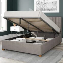 Grant Plush Velvet Ottoman Bed Frame 24 Grant Plush Velvet Ottoman Bed Frame -Furniture Sale Store 30852891