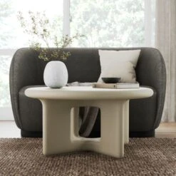 Rue Concrete Coffee Table -Furniture Sale Store 30856210