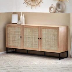Hollis Large Sideboard, Oak