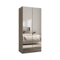Wiemann Kahla 2 Door Mirrored Wardrobe -Furniture Sale Store 30858622 alt02