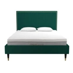 Cosmo Living Audrey Bed Frame, Velvet -Furniture Sale Store 30859547 alt02
