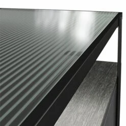 Wainwright Bar Cabinet, Black Oak -Furniture Sale Store 30860056 alt04