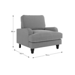 Beatrice Tonal Chenille Armchair -Furniture Sale Store 30864229 alt09