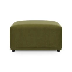 Modular Cruz Velvet Footstool -Furniture Sale Store 30864274 alt04