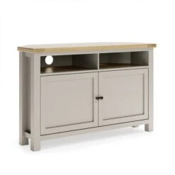 Olney High Corner TV Unit, Stone For TVs Up To 50" -Furniture Sale Store 30866565 alt05