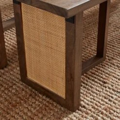 Mila 2-3 Seater Dining Bench, Mango Wood -Furniture Sale Store 30867330 alt02