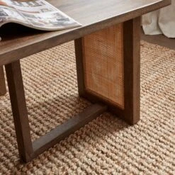 Mila 2-3 Seater Dining Bench, Mango Wood -Furniture Sale Store 30867330 alt04