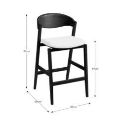 Oskar Bar Stool, Boucle 23 Oskar Bar Stool, Boucle -Furniture Sale Store 30869847 alt09