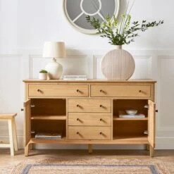 Churchgate Walton Large Sideboard, Oak -Furniture Sale Store 30871583 alt01