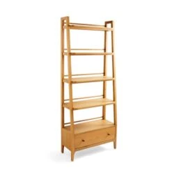 Churchgate Walton Ladder Bookcase, Oak -Furniture Sale Store 30871587 alt05