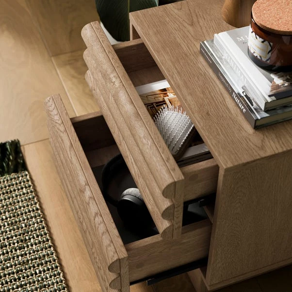 Dax 2 Drawer Bedside Table 10 Dax 2 Drawer Bedside Table - Image 10