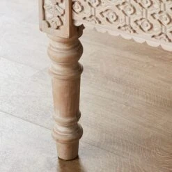 Lolita Carved Coffee Table, Mango Wood -Furniture Sale Store 30873149 alt02